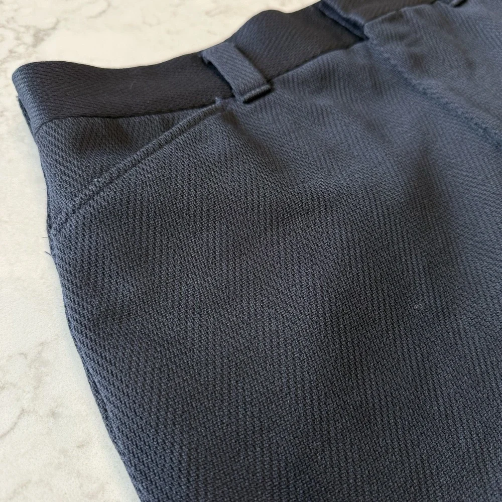 VTG 1970s Levi's Panatela Navy Blue Dress Shorts 34 x 7
